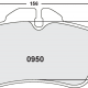 Fast road / track day compound. Street brake pads - MERCEDES Sprinter 300 Series 1996 to 05/2006
VW LT Series 1996 on